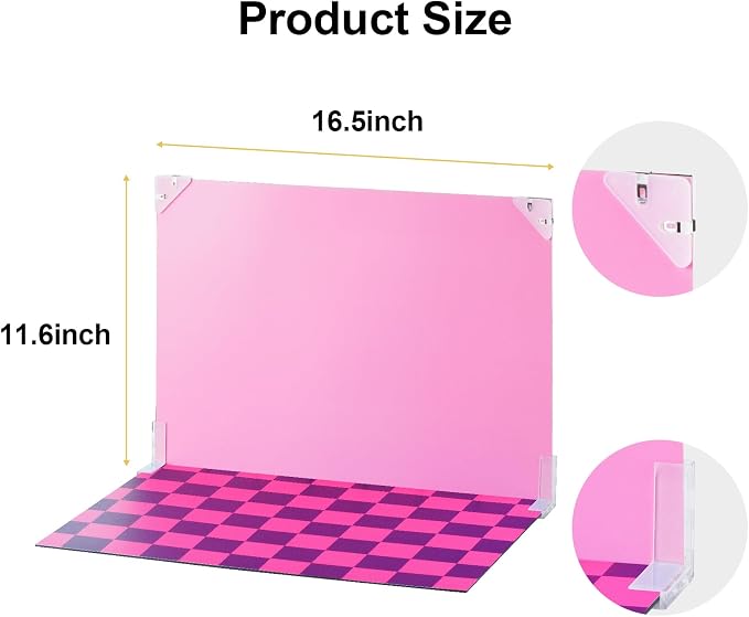 Meking 9Pcs 18Patterns Product Photography Backdrops Kit Photo Backdrop Boards