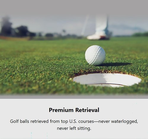 LostGolfBalls - Superhot Matte Color Mix Golf Balls | Recycled, AAA Quality, Good Condition