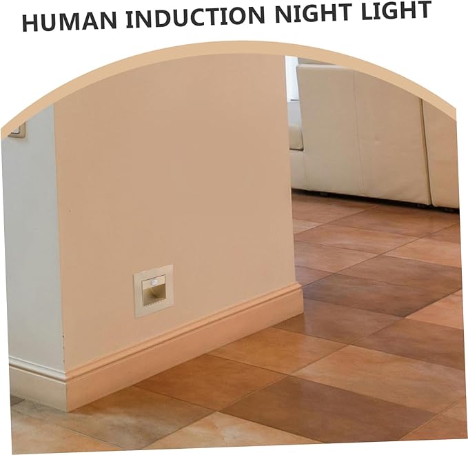 Zerodeko Smart Motion Sensor Led Step Light Recessed Indoor and Outdoor Lighting for Stairs Hallways and Aisles Automatic Activation for Enhanced Safety and Convenience