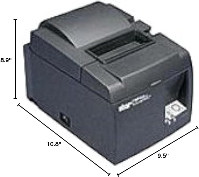 Star Micronics TSP100 Series, Monochrome, Thermal Receipt Printer, USB Cable