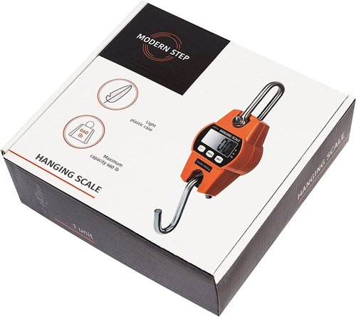 Digital Hanging Scale 660 LB | Professional Waterproof Fish Scale - Portable Heavy-Duty Crane Scale for Luggage & Hunting