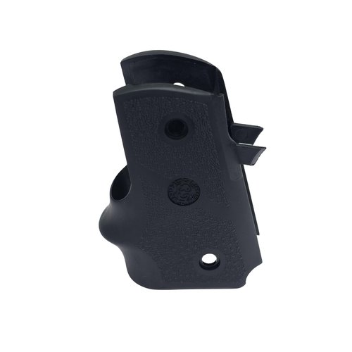 Hogue OverMolded Rubber Grip w/Finger Grooves for para Ordnance P-10, Black - 23000