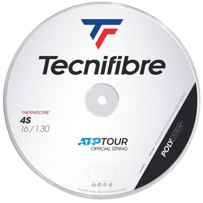 Tecnifibre Black Code 4S Tennis String Reel (16G Black)