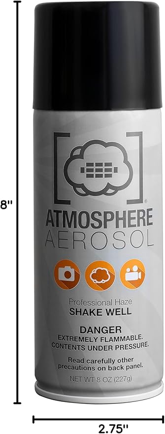 6 Pack Atmosphere Aerosol Haze/Fog Spray
