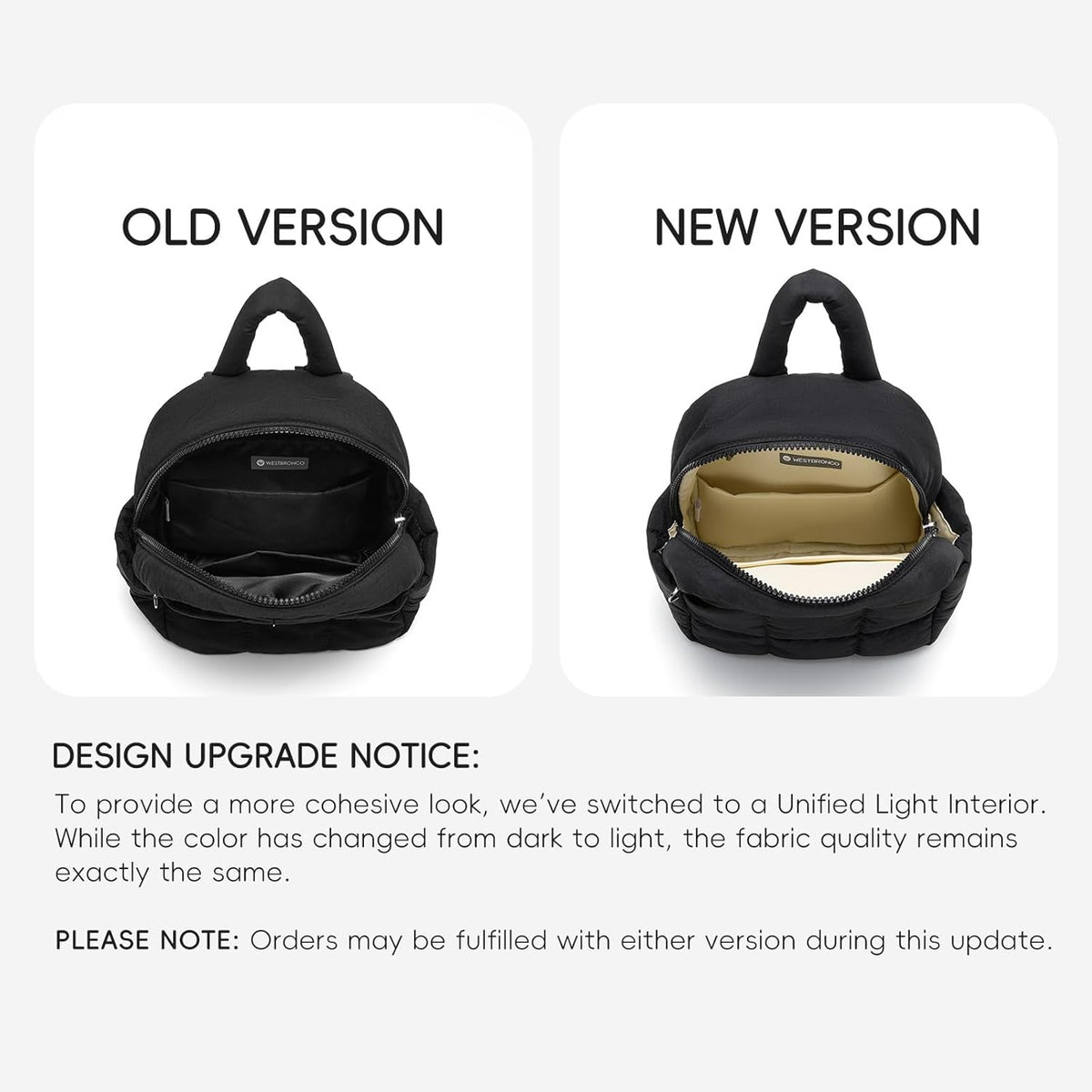 Westbronco Mini Backpack - Lightweight Nylon Purse for Women | Perfect for Travel & Daily Use