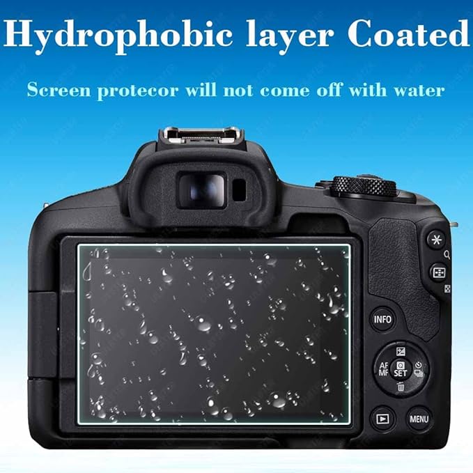 ULBTER Screen Protector for Canon EOS R50 EOS R8 EOSR50 Camera 9H Tempered