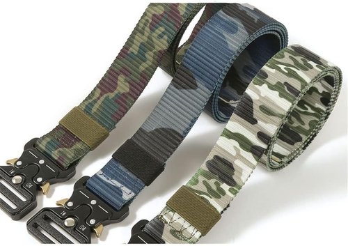 HARGLESMAN Tactical Combat Belt - Durable Military Style for Men & Women | Ideal for Outdoor Training