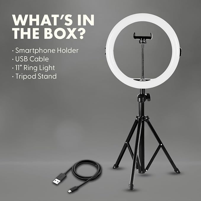 SQUATZ 11’’ LED 12W Selfie Ring Light