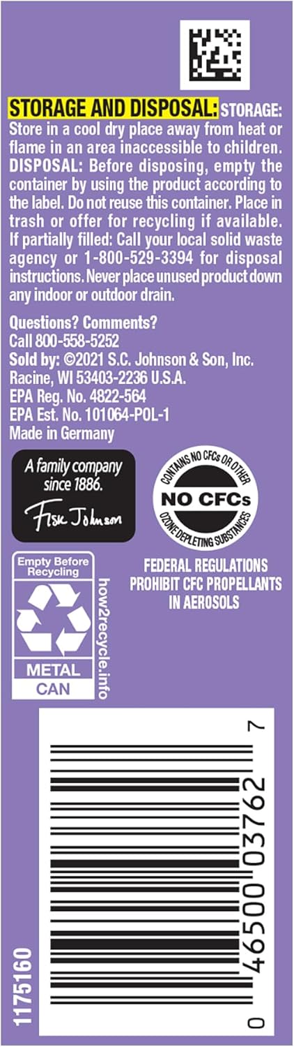OFF! Clean Feel Insect Repellent - 20% Picaridin Bug Spray for Long-Lasting Protection | 5 oz