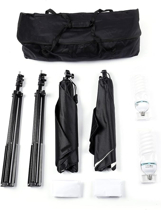 Photography Softbox Lighting Kit, YouTube Starter Kit, Photo Equipment Soft