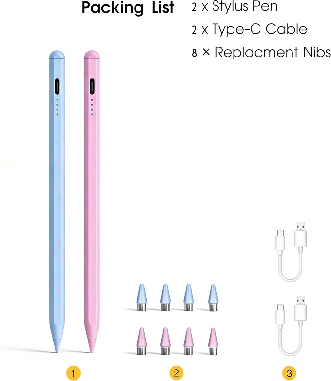 Stylus Pen for Samsung Galaxy Tab A11 / A11+, A9 / A9+, A7 Lite, Active