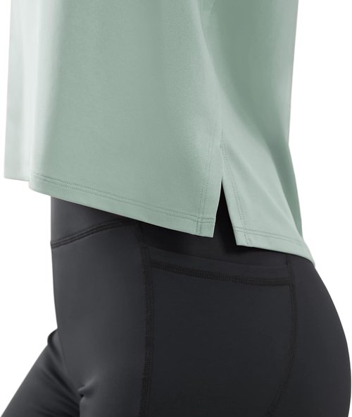 JOYSPELS Ice Silk Workout Tank Tops - Cool-Dry Sleeveless Yoga Shirts for Women | Loose Fit