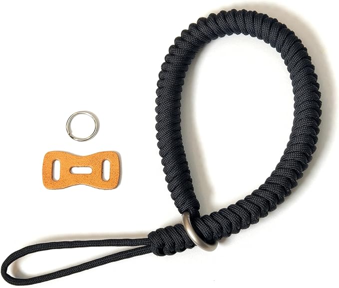 Noopel Camera Wrist Strap, Braided Nylon Hand Strap, Anti-Slip Secure Design