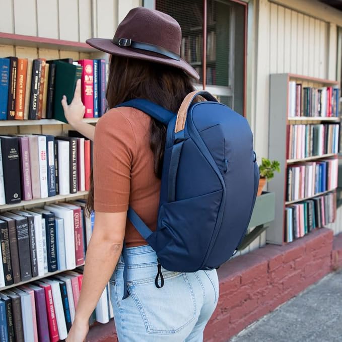 Peak Design Everyday Backpack Zip 20L, 270-Degree Zip, Dual Side Pockets