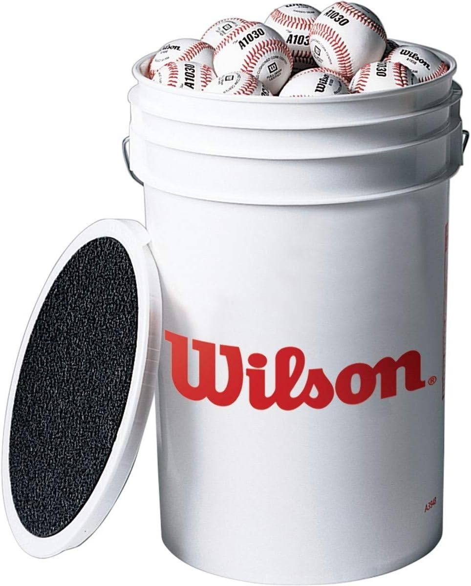 Wilson A1030 Champion Series Baseballs - 3 Dozen Bucket for Ultimate Performance