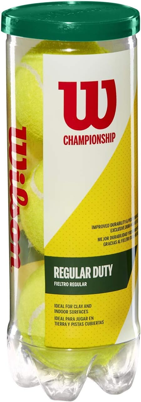 WILSON Championship Tennis Balls - High-Performance, Durable Design | Ideal for Competitive Play