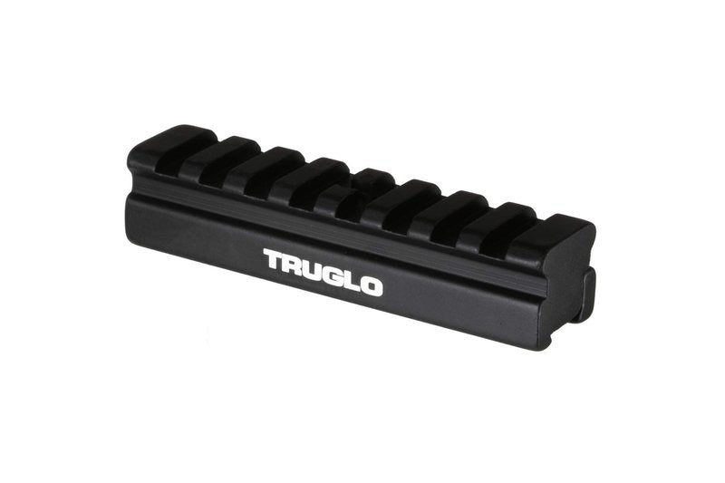 TRUGLO Tactical Hunting Shooting Durable Aluminum from 3/8" to Picatinny/Weaver Style Mount Adapter for Optics