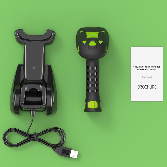 Alacrity Long-Range Scanning Industrial Barcode Scanner, 1D/2D Symbologies