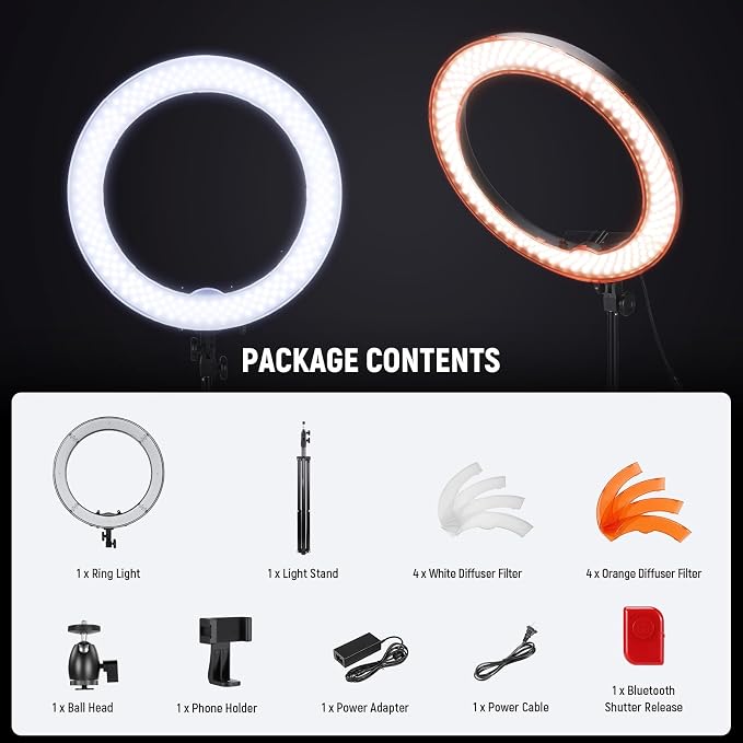 NEEWER 18 Inch/45cm LED Ring Light