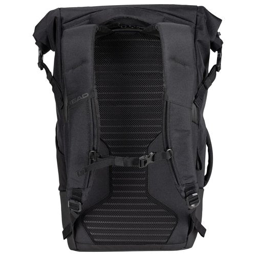 HEAD Pro X Racqpack Tennis Backpack - Holds 3 Racquets, CCT+ Climate Control Compartment, Laptop Sleeve, Rolltop Design, Recycled PET Sustainable Sports & Travel Bag