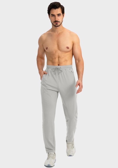 G Gradual Men's Athletic Sweatpants - Tapered Joggers with Zipper Pockets for Workout & Running