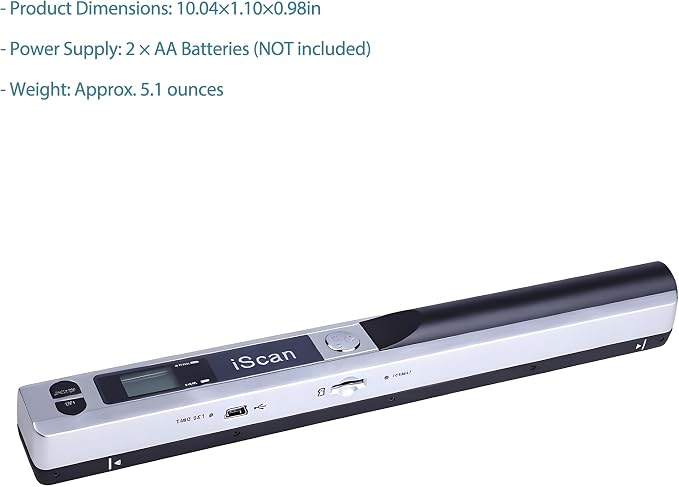 Portable Document Scanner, Receipt Scanners