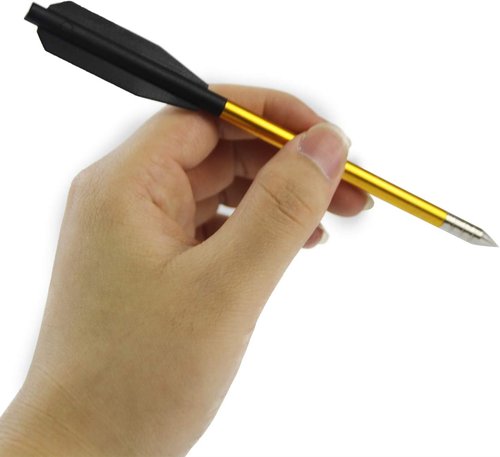GUGULUZA Crossbow Bolts - 6.3'' Aluminum Mini Archery Arrows for 50-80 lbs Hunting & Target Practice