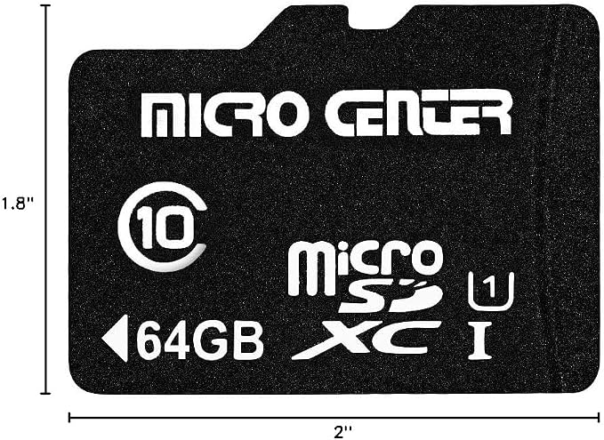 INLAND Micro Center 64GB Class 10 MicroSDXC Flash Memory Card