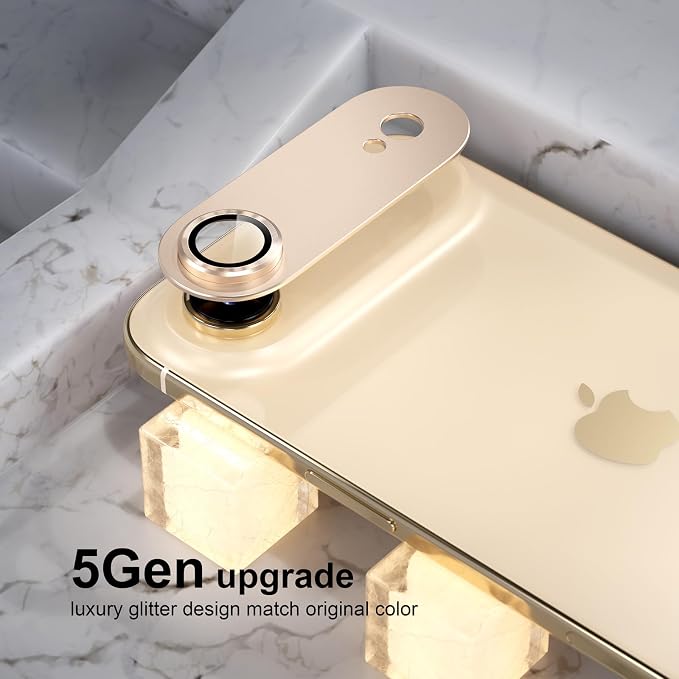 Choiche Compatible for iPhone 17 Air Camera Lens Protector, Strong Adsorption