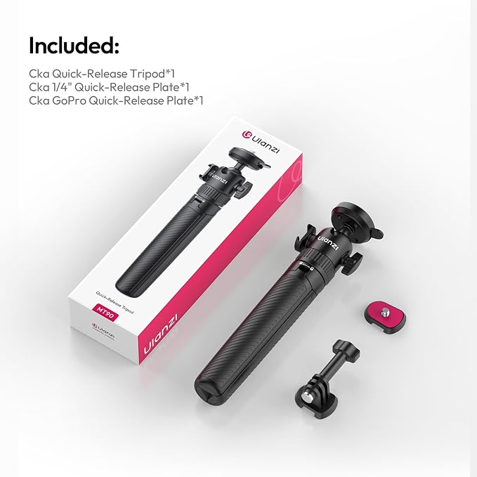 ULANZI MT90 Tripod Stand Vlog Handle Grip