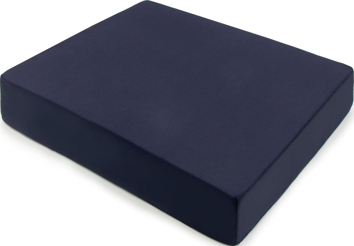 DMI Seat and Chair Cushion for Office Chairs, Wheelchairs, Scooters, Kitchen Chairs or Car Seats, for Support and Height While Reducing Stress on Back, Tailbone or Sciatica, 2 in