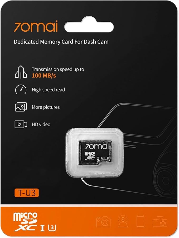 70mai Micro SD Card 64GB Memory Card, Suitable
