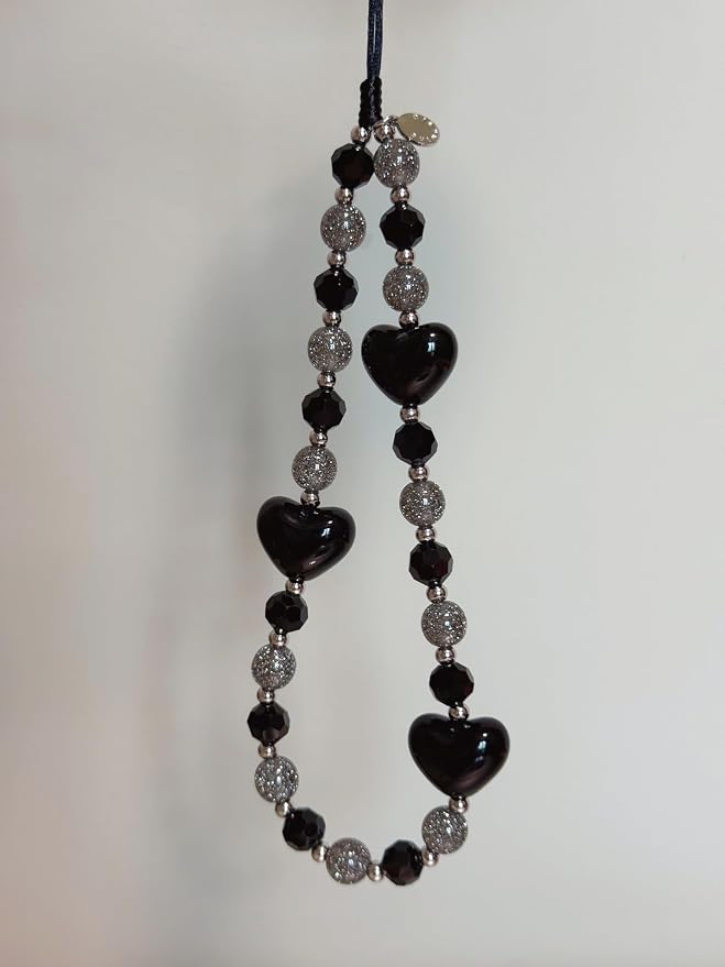 Drawwind Phone Charm Beaded Wristlet Strap Universal Cell Phone Lanyard Cute