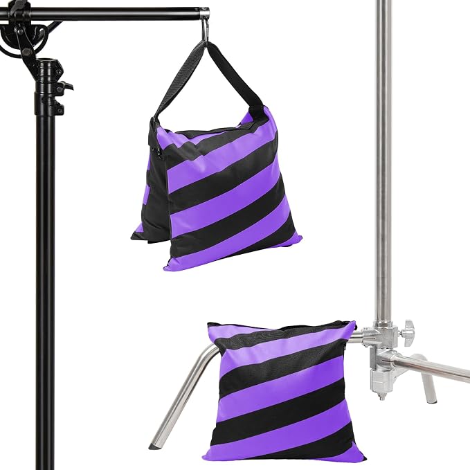 4 Packs Purple Sandbag Weight Bags