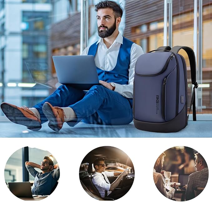 BANGE Business Smart Backpack Waterproof fit 15.6 Inch Laptop Backpack