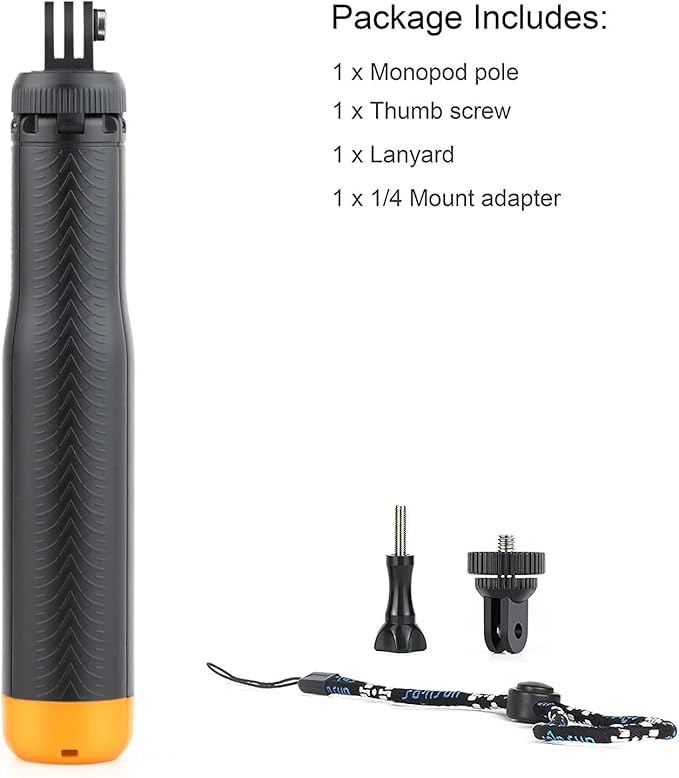 SOONSUN 4in1 Floating Selfie Stick Hand Grip Tripod