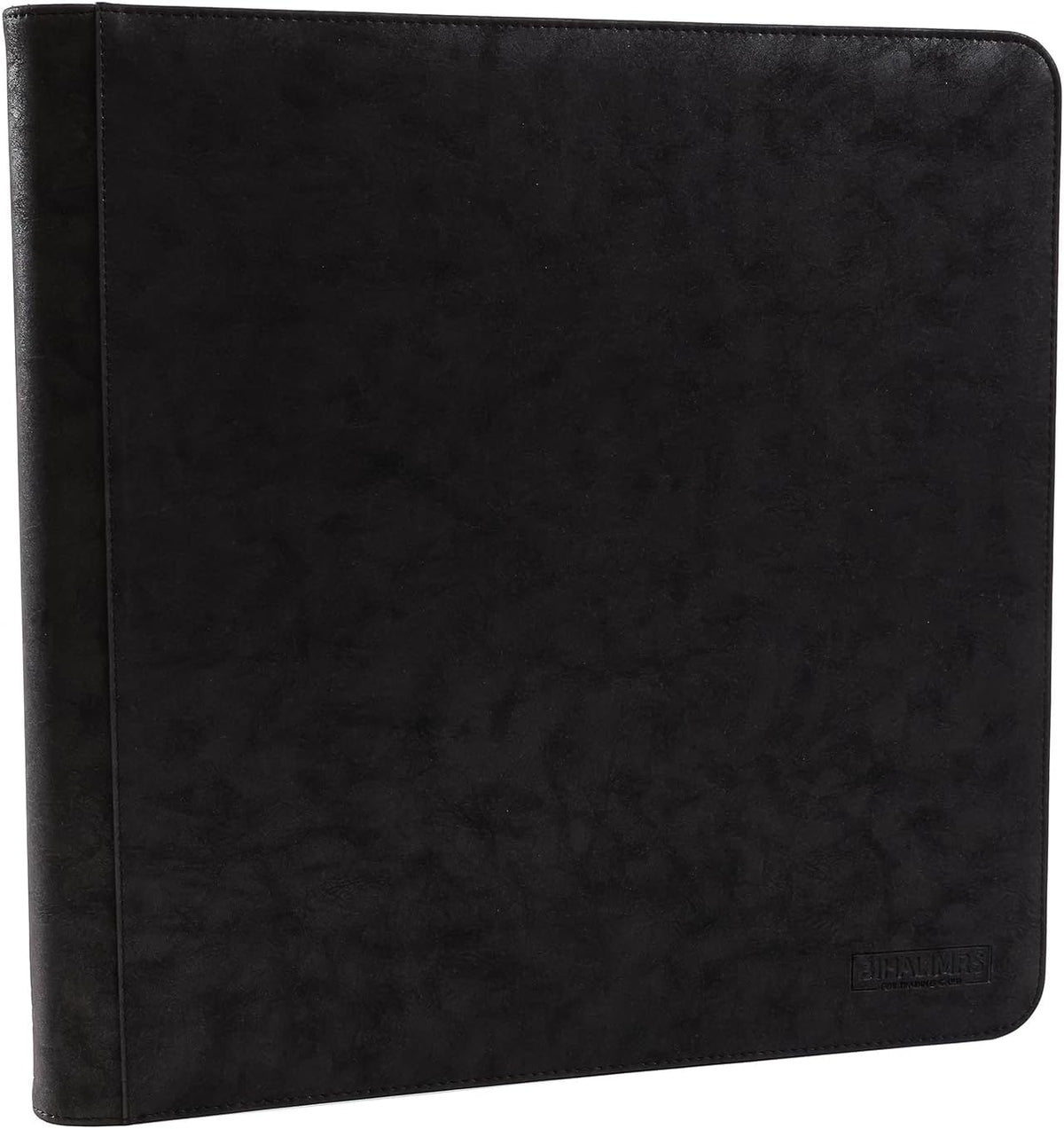Toploader Binder - Premium Black Storage for 384 Toploaders | 12-Pocket Ringless Design with 24 Included