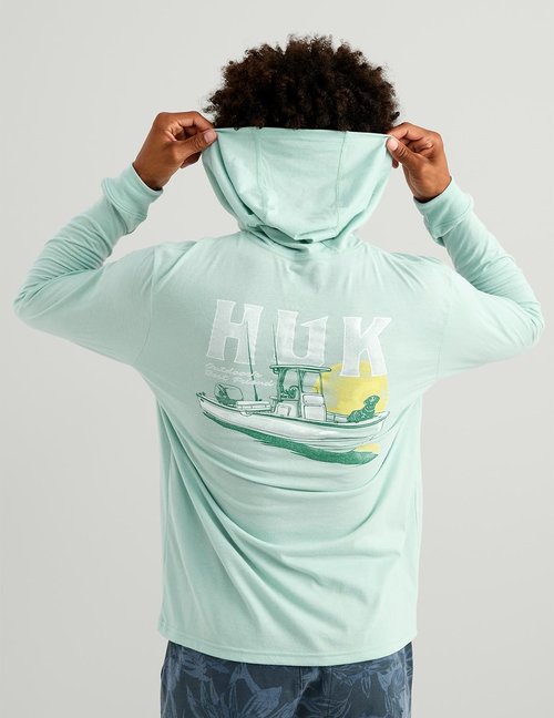 HUK Men's Performance Fishing T-Shirt - Short Sleeve, Lightweight & Comfortable