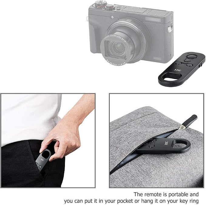 JJC Wireless Bluetooth Remote Control Replace Canon BR-E1
