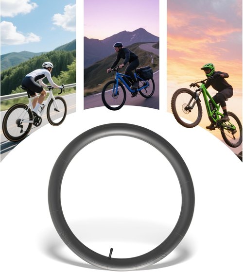 24-Inch Bike Tube - 2-Pack Schrader Valve Bicycle Tubes for 24x2.125 to 24x2.40 Sizes | Durable & Reliable