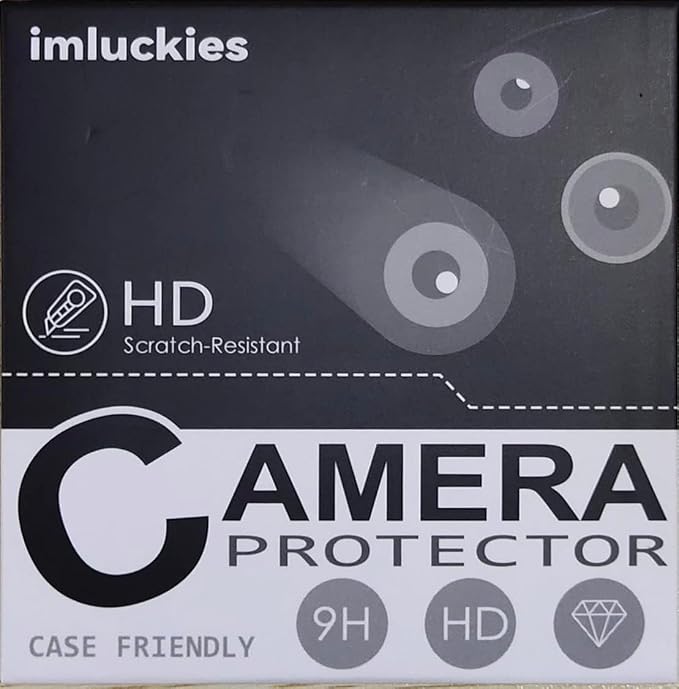 imluckies Compatible with iPhone 17 Pro Camera Lens Protector Bling, Ultra HD