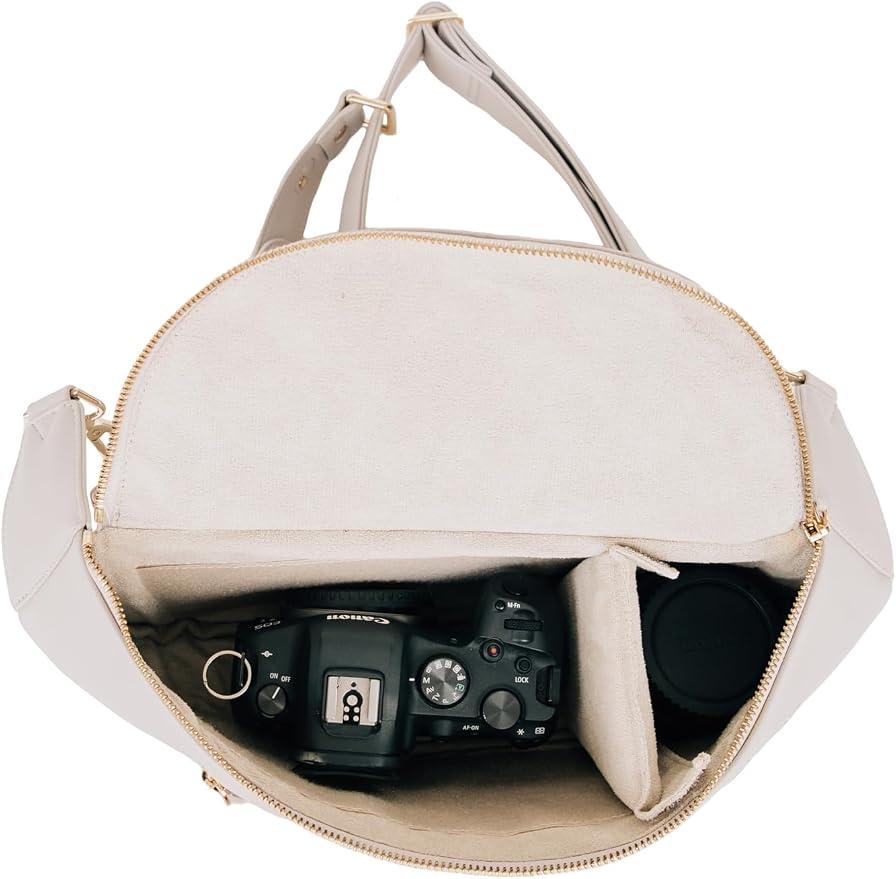 The Sidekick Camera Bag – Compact, Vegan Leather, Hands-Free Crossbody