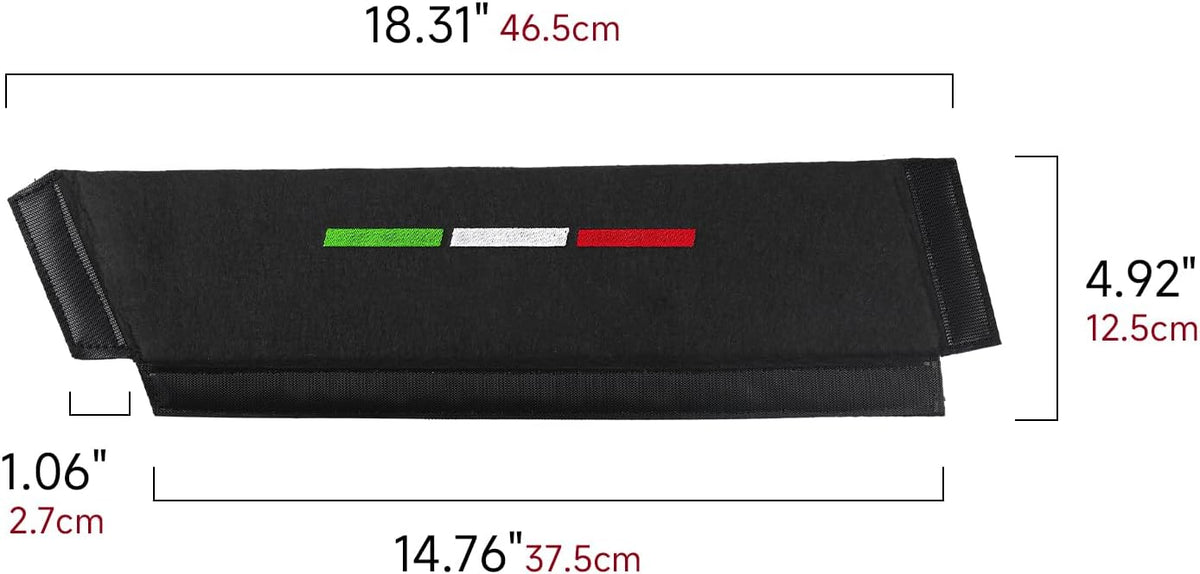 Car Rear Trunk Organizer Side Divider Board Sticker fits for Alfa Romeo Stelvio 2017 2018 2019 2020 2021 2022 2023 2024 2025 2026 Interior Accessories - for Stelvio ONLY