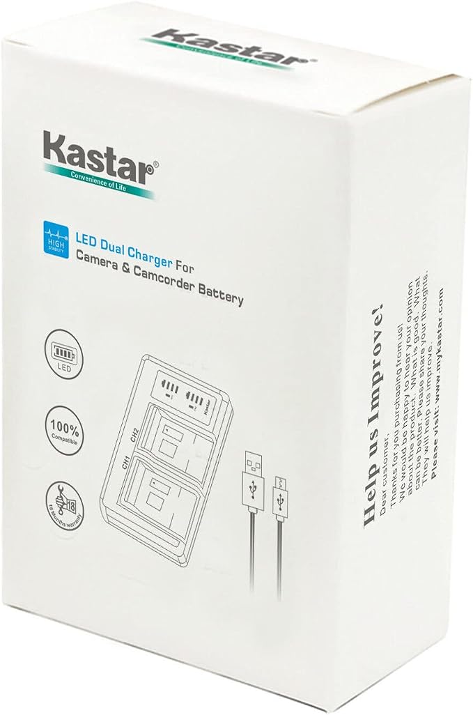 Kastar LB-070 LTD2 USB Battery Charger Replacement