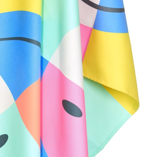 Dock & Bay Beach Towel - Quick Dry, Sand Free - Compact, Lightweight - 100% Recycled - Includes Bag - Calm - Extra Large (200x90cm, 78x35)