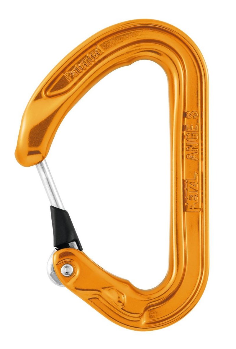 Petzl Ange S Carabiner - Small, Orange