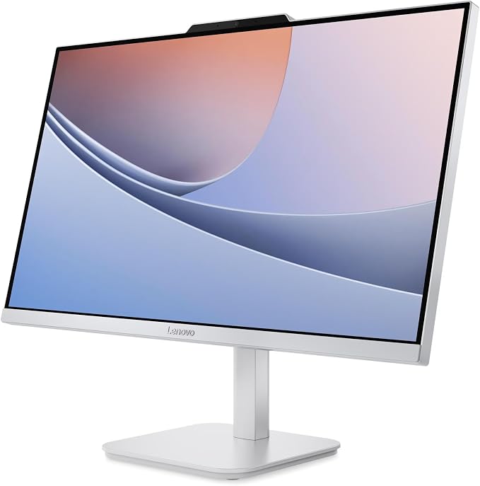 Lenovo 24" FHD All-in-One Desktop Computer, Intel 4-Core Processor (Beats i3-1110G4), 8GB RAM, 512GB PCIe SSD, HDMI, WiFi 6, RJ45, Bluetooth, Business AIO, Vent-Hear, Keyboard & Mouse, Windows 11 Pro