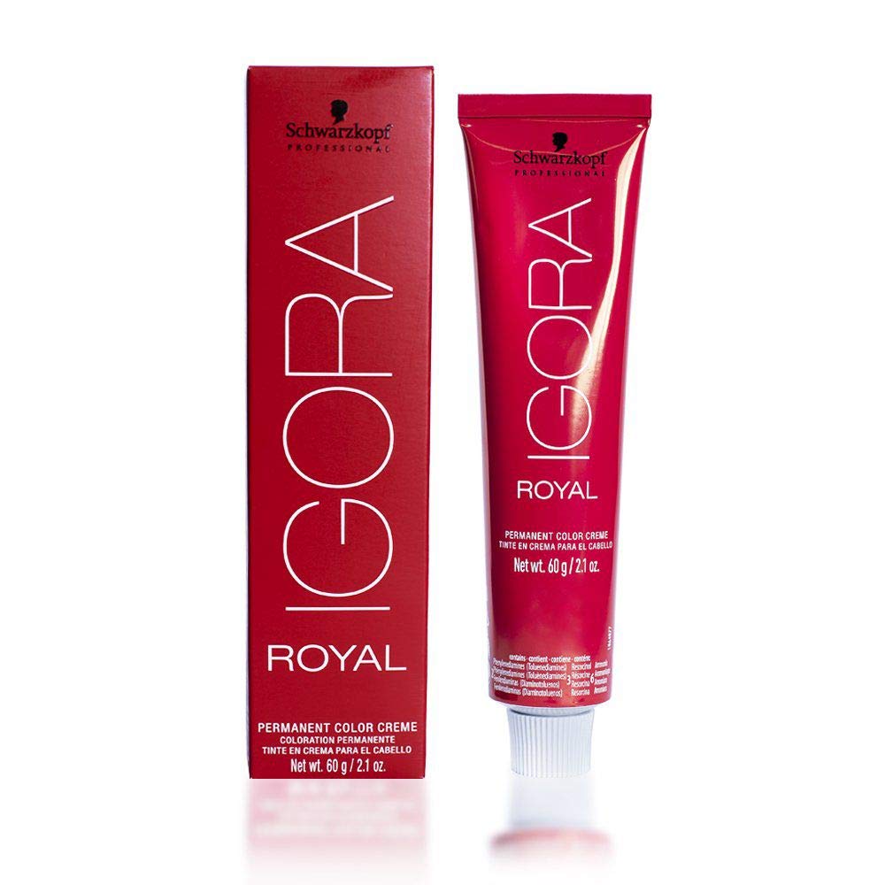 Schwarzkopf Professional Igora Royal Permanent Color Creme, 5-4, Light Brown Beige, 60 Gram