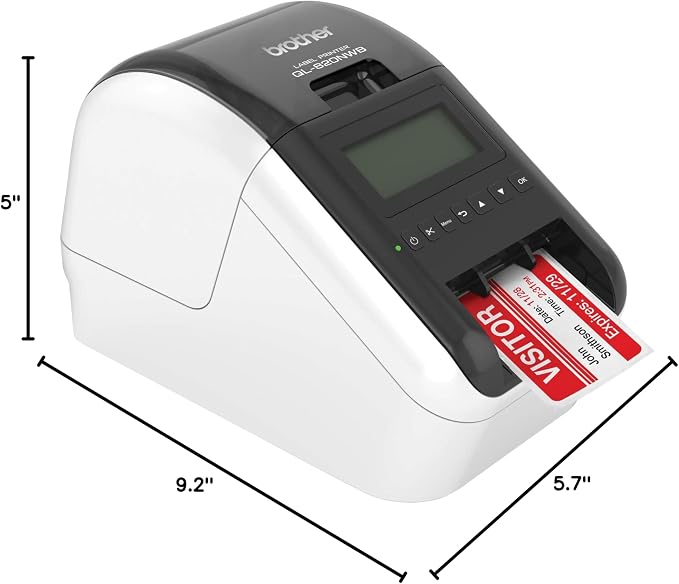 Brother Printer Labeler, Wireless Label Printer