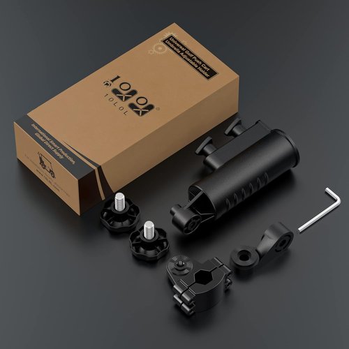 10L0L Heavy Duty Golf Push Cart Umbrella Holder - Universal Windproof Stand for Scooters, Strollers & Wheelchairs